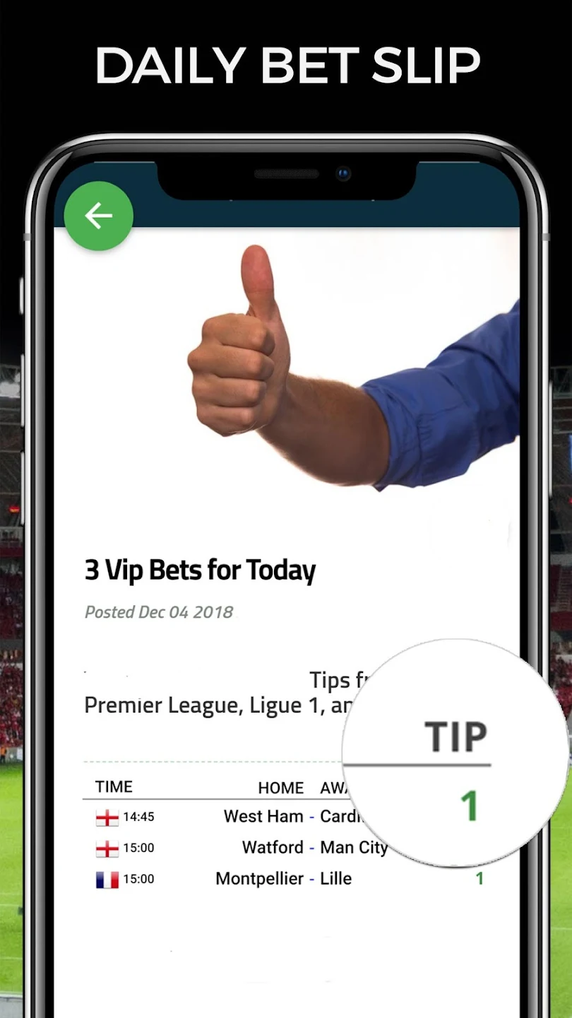 Football AI Daily Bet Slip