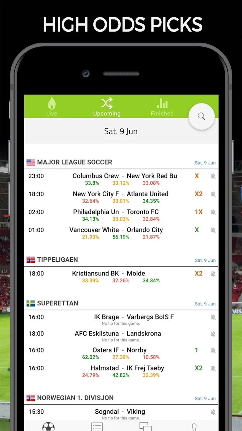 Match chat and football stats